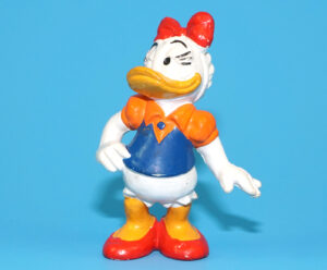 DISNEY PVC FIGURE DAISY DUCK 1984 BULLY BULLYLAND SCHLEICH