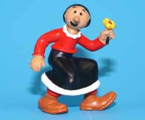 POPEYE THE SAILORMAN PVC FIGURE OLIVE OYL 1981 BULLY W. GERMANY