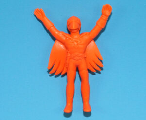 GATCHAMAN BATTLE OF THE PLANETS KESHIGOM ERASER MINI FIGURE 1970s JAPAN KINNIKUMAN