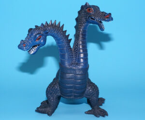 MOTU KO DRAGONS KNIGHT & DAGGERS TWO-HEADED DRAGON 1983 IMPERIAL HONG KONG DOR MEI REMCO