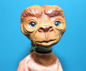 E.T. THE EXTRA TERRESTRIAL PRICE FIGHTERS MECHANICAL BOXING TOY FIGURE 1982 BOOTLEG KO