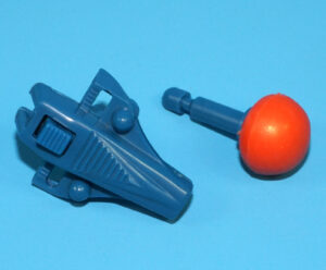 MICRONAUTS ORIGINAL SPARE PART MOBILE EXPLORATION LAB MISSILE & LAUNCHER 1979 MEGO