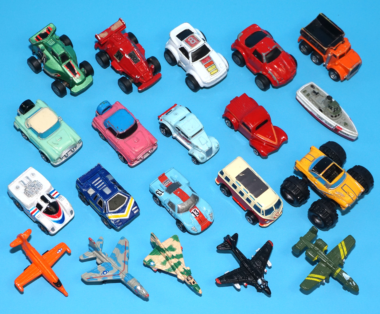 MICRO MACHINES 20 CARS & PLANES LOT 1989 GALOOB - Image 2