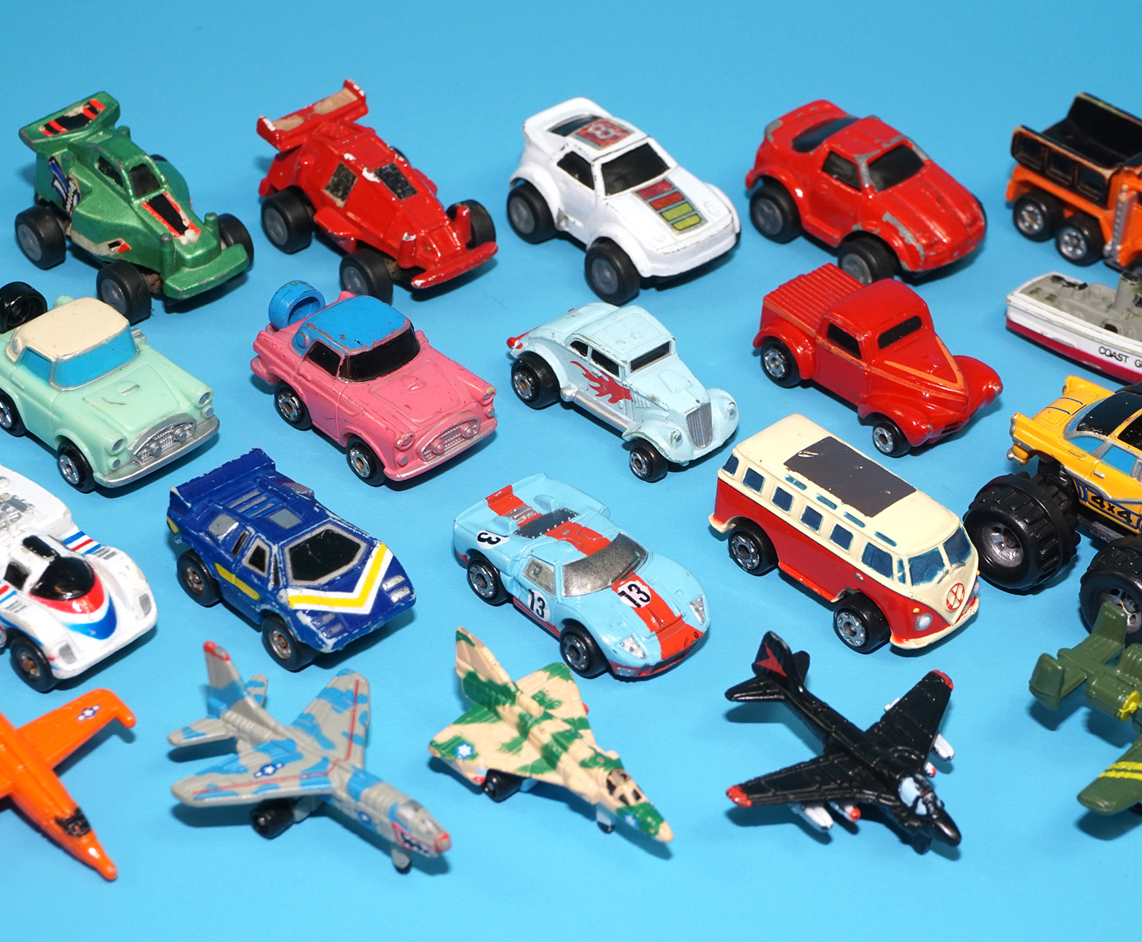 MICRO MACHINES 20 CARS & PLANES LOT 1989 GALOOB - Image 3