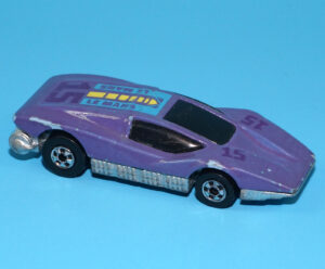 HOT WHEELS COLOR RACERS SHIFTERS PONTIAC LEMANS SILVER BULLET AEROFLASH 1/64 SCALE BLACKWALL 1987 MATTEL