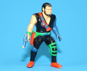 TRASH BAG BUNCH SERIES 1 SGT. WASTENOT PVC FIGURE 1991 GALOOB MIMP BOGLINS