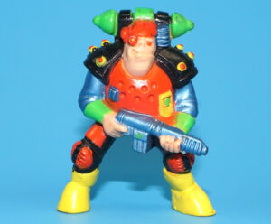 TRASH BAG BUNCH SERIES 1 WHITE WASHER PVC FIGURE 1991 GALOOB MIMP BOGLINS