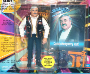 STAR TREK TNG NEXT GENERATION CAPTAIN SCOTT MOC MOSC US CARD 1993 PLAYMATES