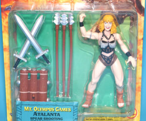 HERCULES THE LEGENDARY JOURNEYS MT. OLYMPUS GAMES ATALANTA MOC MOSC US CARD 1997 TOY BIZ