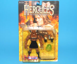 HERCULES THE LEGENDARY JOURNEYS MINOTAUR MOC MOSC US CARD 1996 TOY BIZ