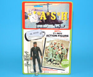 M A S H MASH 4077TH 3 3/4 ACTION FIGURE COL. POTTER MOC MOSC US CARD 1982 TRISTAR INTERNATIONAL LTD