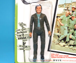 M A S H MASH 4077TH 3 3/4 ACTION FIGURE HAWKEYE MOC MOSC US CARD 1982 TRISTAR INTERNATIONAL LTD