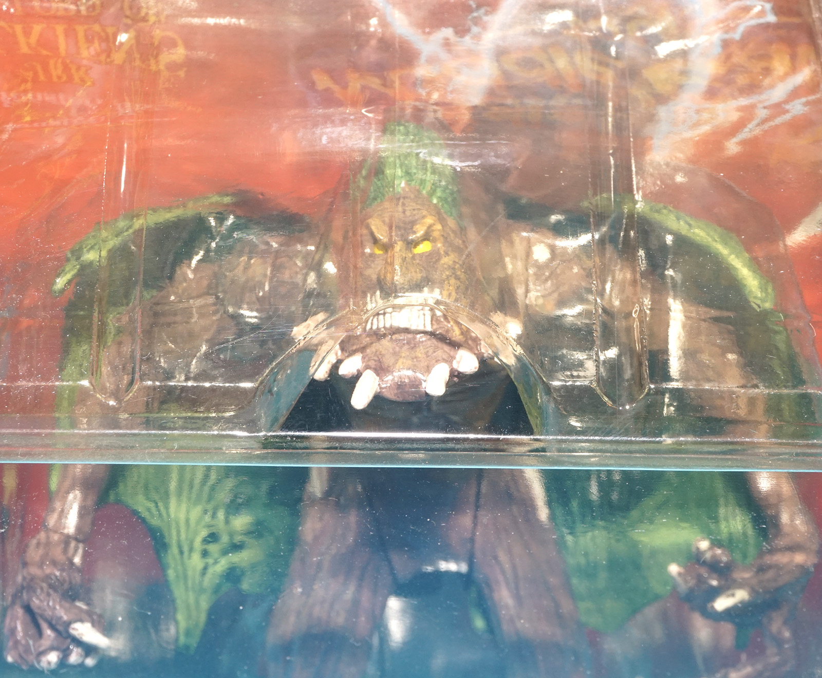 MIDDLE EARTH TOYS JRR TOLKIEN'S THE LORD OF THE RINGS FOREST BALROG MOC MOSC US CARD 1998 TOYVAULT - Image 3