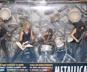 METALLICA HARVESTER OF SORROW STAGE SET & FIGURES COMPLETE BOXED BOX SET 2001 MCFARLANE SPAWN.COM