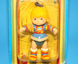 RAINBOW BRITE POSEABLE FIGURE No. 2705 RAINBOW BRITE MOC MOSC SEALED EURO CARD 1983 MATTEL