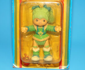 RAINBOW BRITE POSEABLE FIGURE No. 2709 PATTY O’GREEN MOC MOSC SEALED EURO CARD 1983 MATTEL