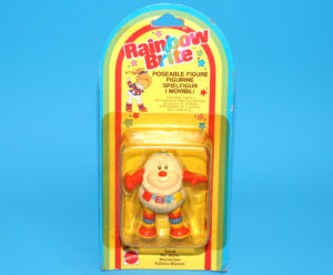 RAINBOW BRITE POSEABLE FIGURE No. 2711 TWINK MOC MOSC SEALED EURO CARD 1983 MATTEL