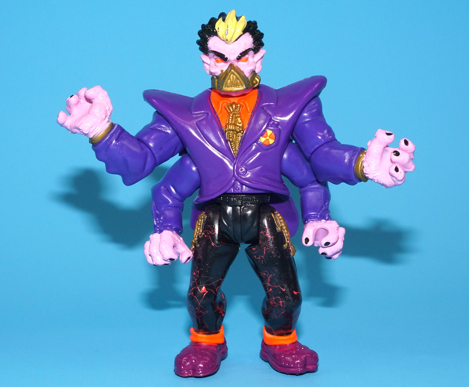 TOXIC CRUSADERS DR KILLEMOFF 99% COMPLETE (NO STRAP) 1991 PLAYMATES - Image 5
