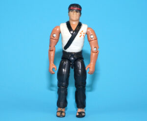 AMERICAN DEFENSE U.S. FORCES KARATE STAR 1986 REMCO GI JOE KO A-TEAM