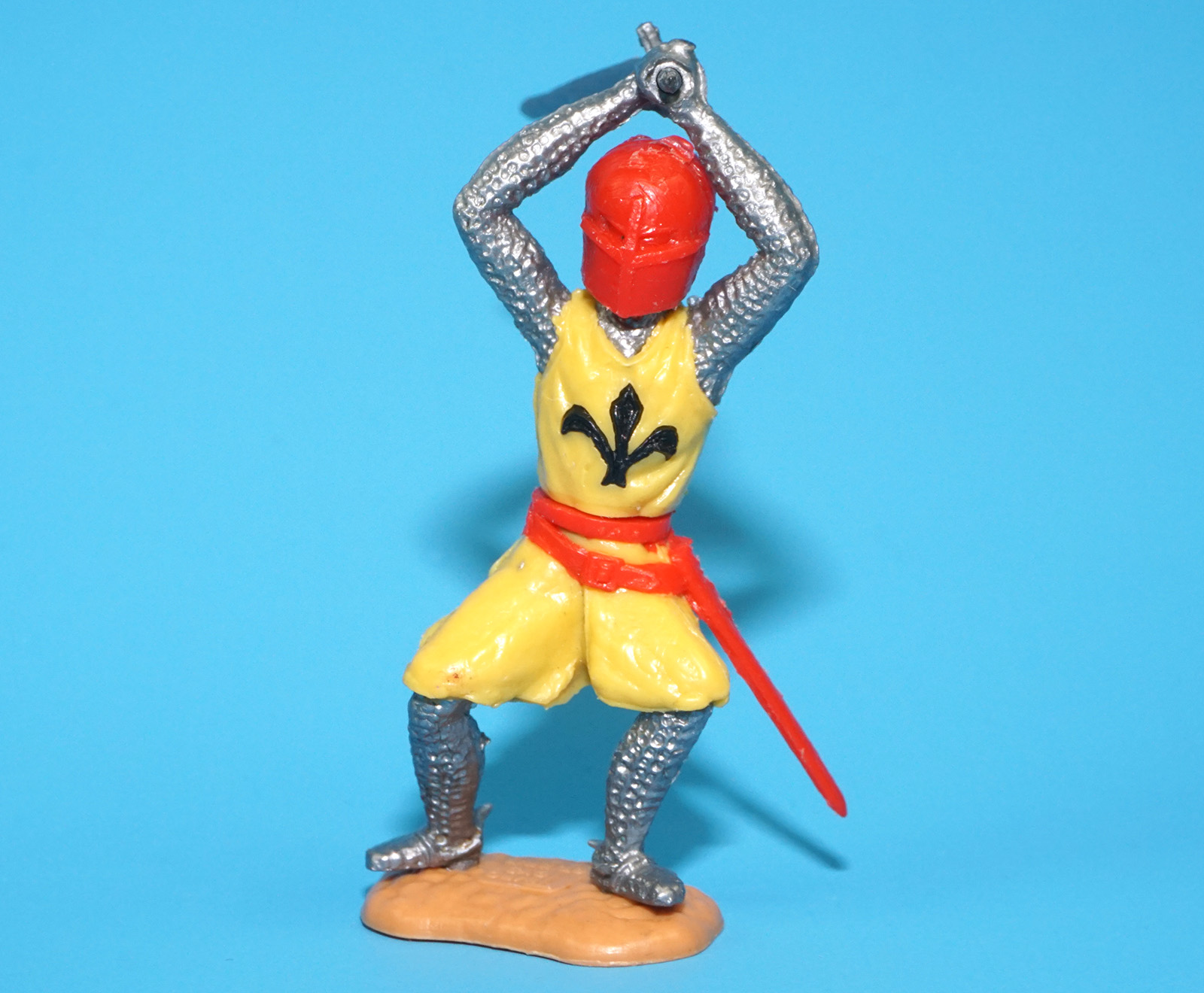 TIMPO TOYS SWOPPETS MEDIEVAL SERIES HELM KNIGHT 1960s ENGLAND BRITAINS ELASTOLIN - Image 2