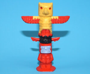 TIMPO TOYS SWOPPETS WESTERN SERIES NATIVE AMERICAN TOTEM 1960s ENGLAND BRITAINS ELASTOLIN