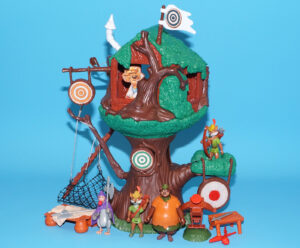 DISNEY HEROES ROBIN HOOD TREEHOUSE LITTLE JOHN VULTURE GUARD NUTSY 2004 FAMOSA READ