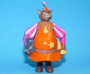 DISNEY HEROES ROBIN HOOD ACTION FIGURE SHERIFF OF NOTTINGHAM 2004 FAMOSA