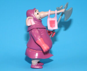 DISNEY HEROES ROBIN HOOD ACTION FIGURE ELEPHANT GUARD 100% COMPLETE 2004 FAMOSA