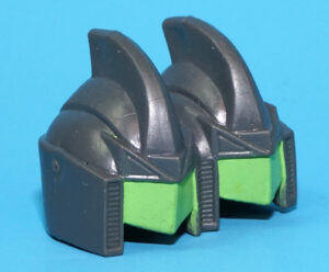 TRANSFORMERS G1 ORIGINAL SPARE PART PRETENDER DOUBLEHEADER HELMET 1989 HASBRO