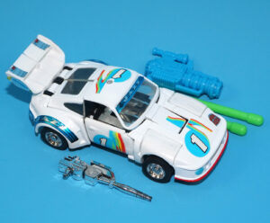 TRANSFORMERS G2 AUTOBOT CARS JAZZ 100% COMPLETE 1993 HASBRO