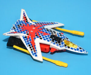 TRANSFORMERS G2 CYBERJET SPACE CASE 100% COMPLETE 1995 HASBRO