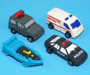 TRANSFORMERS G1 MICROMASTER RESCUE PATROL 100% COMPLETE & ORIGINAL 1989 HASBRO