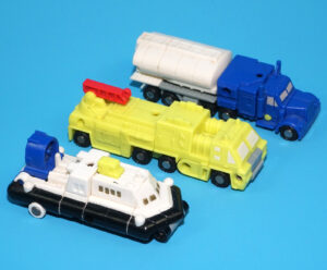 TRANSFORMERS G1 MICROMASTER METRO SQUAD NEAR COMPLETE & ORIGINAL 1990 HASBRO