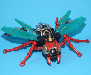 TRANSFORMERS BEAST WARS DELUXE CLASS WASPINATOR TRANSMETALS 100% COMPLETE 1998 HASBRO