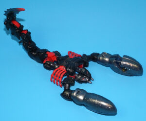 TRANSFORMERS BEAST WARS MEGA CLASS SCORPONOK COMPLETE 1996 HASBRO READ