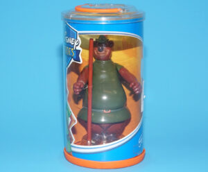 DISNEY HEROES ROBIN HOOD ACTION FIGURE LITTLE JOHN 100% COMPLETE MIB TUB BOX 2004 FAMOSA