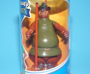 DISNEY HEROES ROBIN HOOD ACTION FIGURE LITTLE JOHN 100% COMPLETE MIB TUB BOX 2004 FAMOSA
