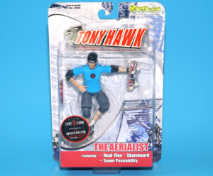 TONY HAWK 5″ ACTION FIGURE THE AERIALIST MOC MOSC 2002 ART ASYLUM