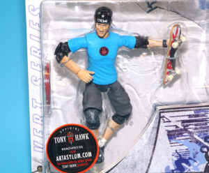 TONY HAWK 5″ ACTION FIGURE THE AERIALIST MOC MOSC 2002 ART ASYLUM