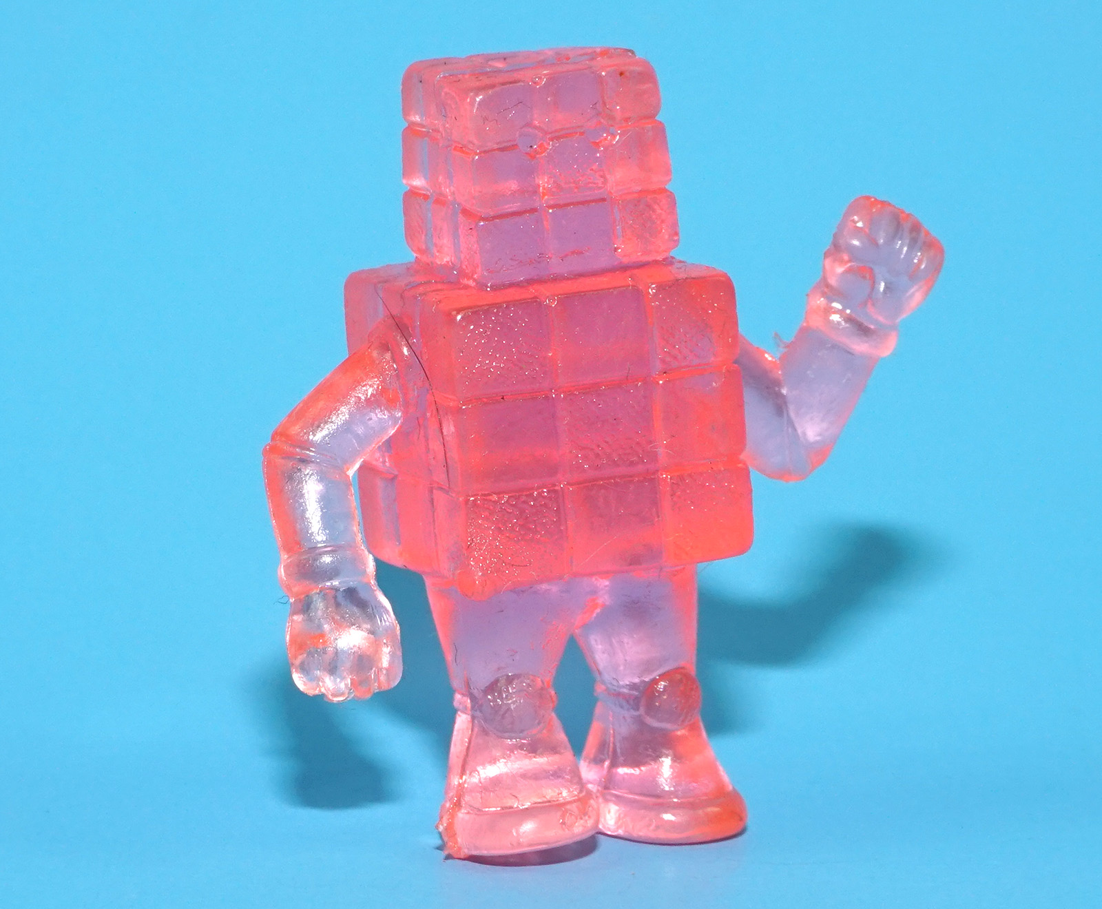 EXOGINI MUSCLE MEN TESTA DI ROCCIO PINK FUCHSIA TRANSPARENT 1987 OTTO SIMON DUTCH PANOSH EL GRECO - Image 2