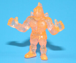 EXOGINI MUSCLE MEN DINOSAURO ORANGE TRANSPARENT 1987 OTTO SIMON DUTCH PANOSH EL GRECO