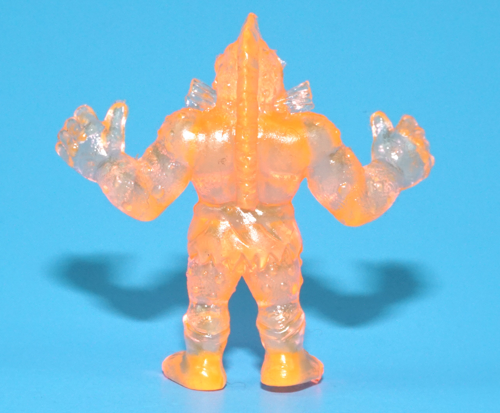 EXOGINI MUSCLE MEN DINOSAURO ORANGE TRANSPARENT 1987 OTTO SIMON DUTCH PANOSH EL GRECO - Image 3