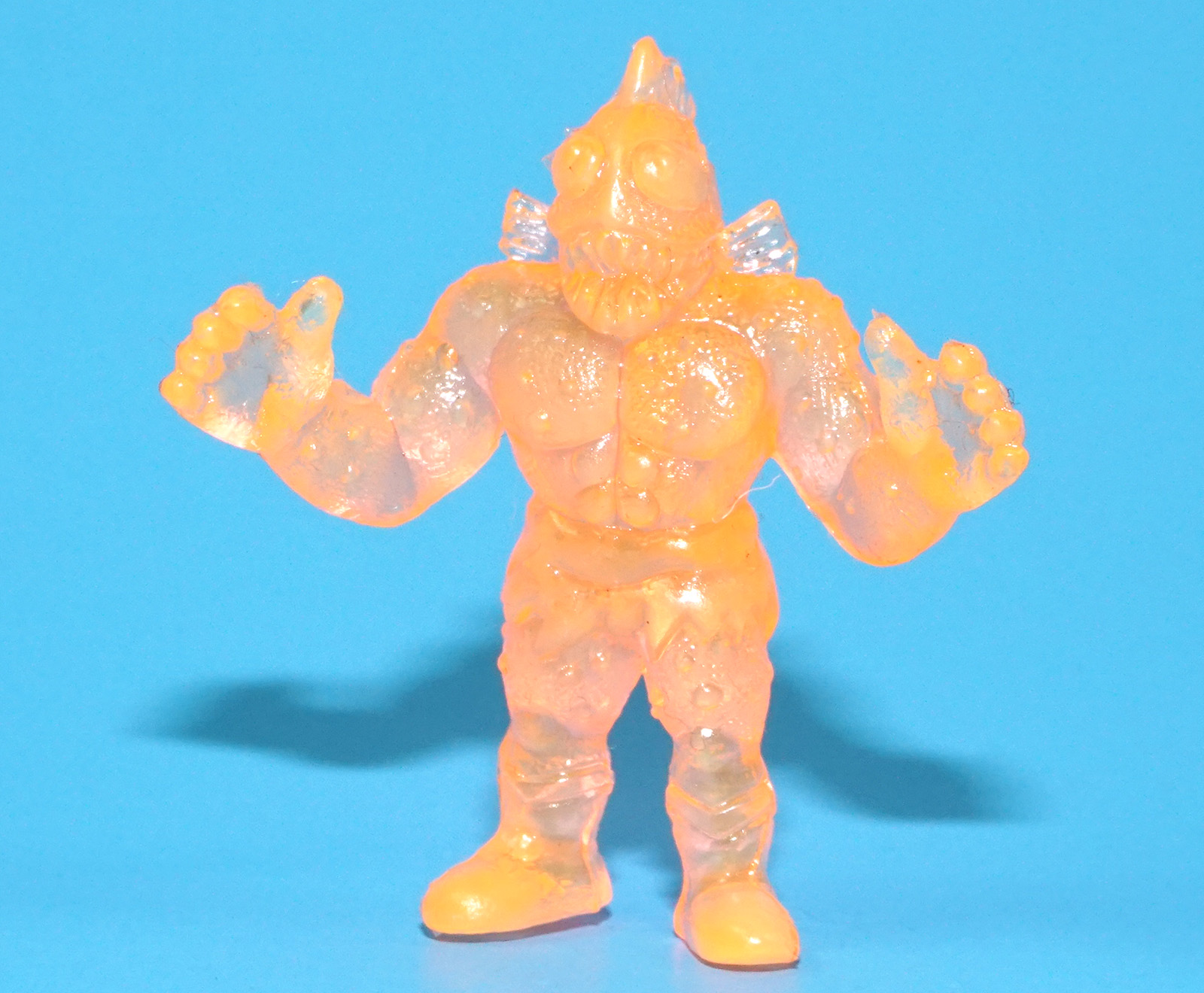 EXOGINI MUSCLE MEN DINOSAURO ORANGE TRANSPARENT 1987 OTTO SIMON DUTCH PANOSH EL GRECO - Image 2
