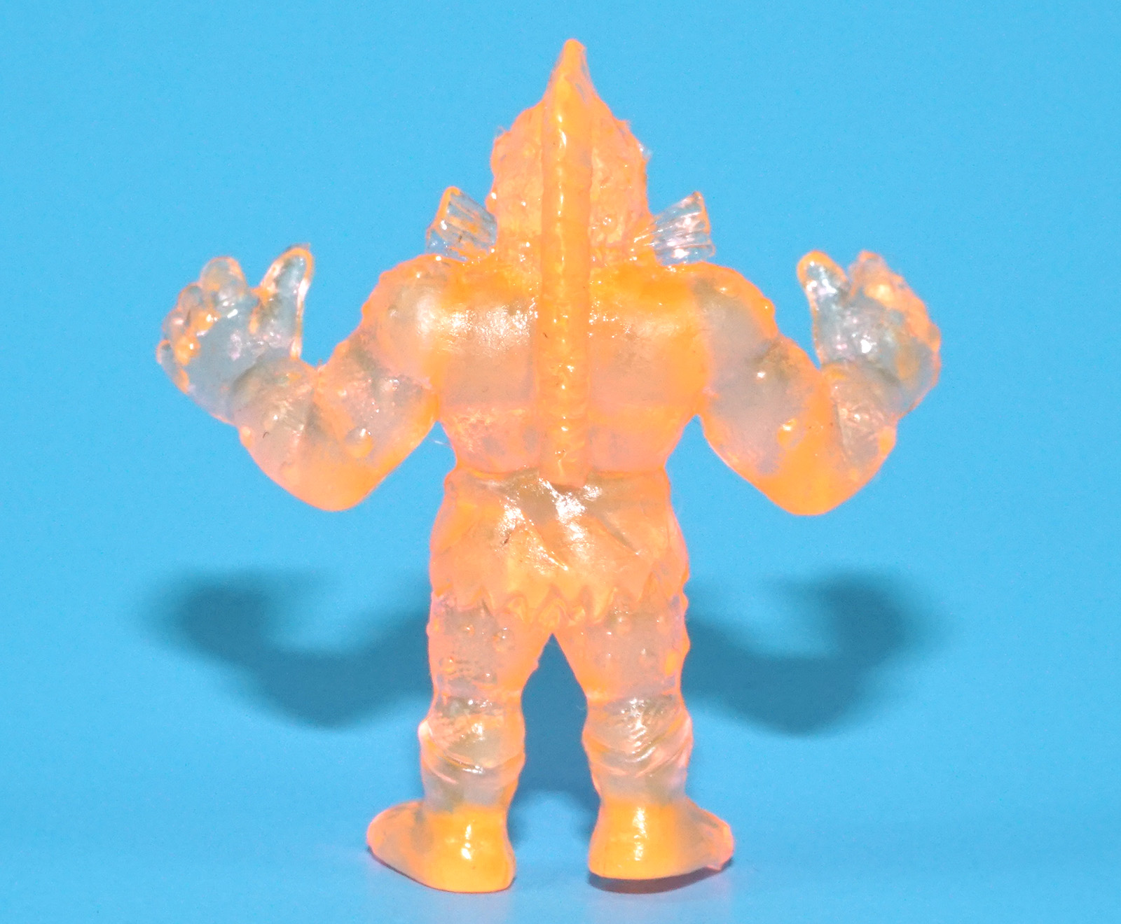 EXOGINI MUSCLE MEN DINOSAURO ORANGE TRANSPARENT 1987 OTTO SIMON DUTCH PANOSH EL GRECO - Image 3