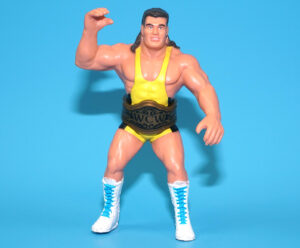 WCW WORLD CHAMPIONSHOP WRESTLING SCOTT STEINER 100% COMPLETE 1990 GALOOB