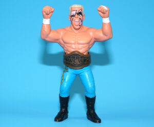 WCW WORLD CHAMPIONSHOP WRESTLING STING 100% COMPLETE 1990 GALOOB