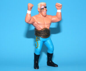 WCW WORLD CHAMPIONSHOP WRESTLING STING 100% COMPLETE 1990 GALOOB