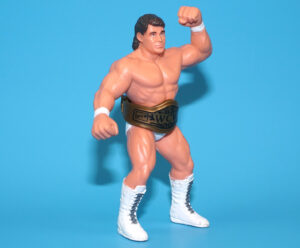 WCW WORLD CHAMPIONSHOP WRESTLING TOM ZENK 100% COMPLETE 1990 GALOOB