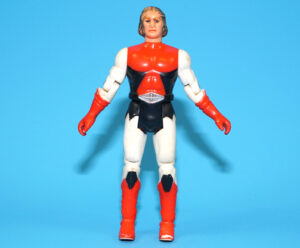 LASER OF JUSTICE FUTURISTIC RANGER ACTION FIGURE 1980s LUCKY BELL HTF