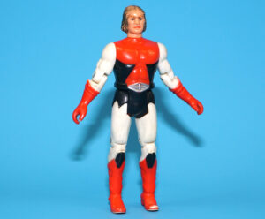 LASER OF JUSTICE FUTURISTIC RANGER ACTION FIGURE 1980s LUCKY BELL HTF